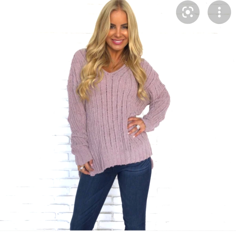Chenille sweater